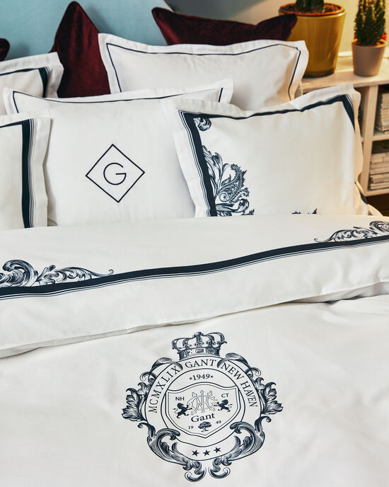 Funda de edredón con diseño de cachemir Crown para cama individual